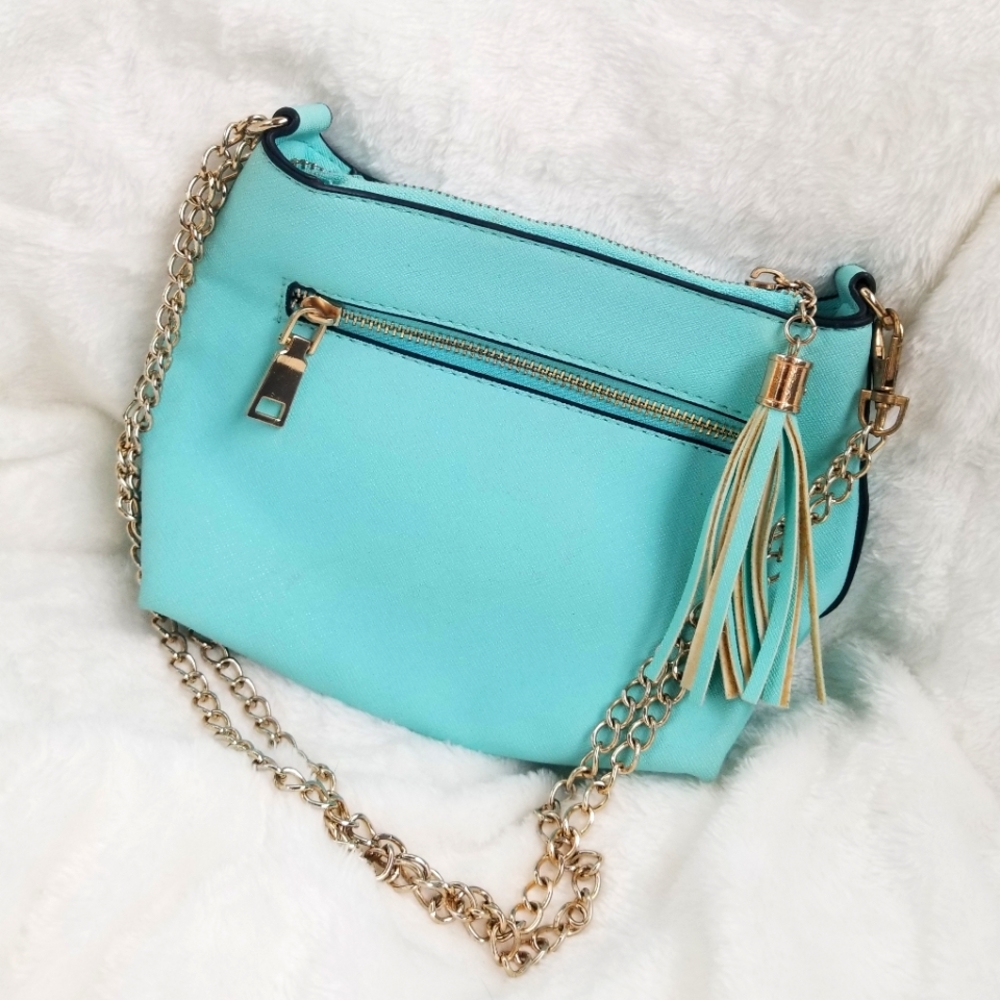 Cute blue purse